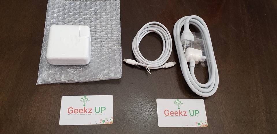 Apple 61W USB-C Power Adapter + 1M Cable & Extension Cord
