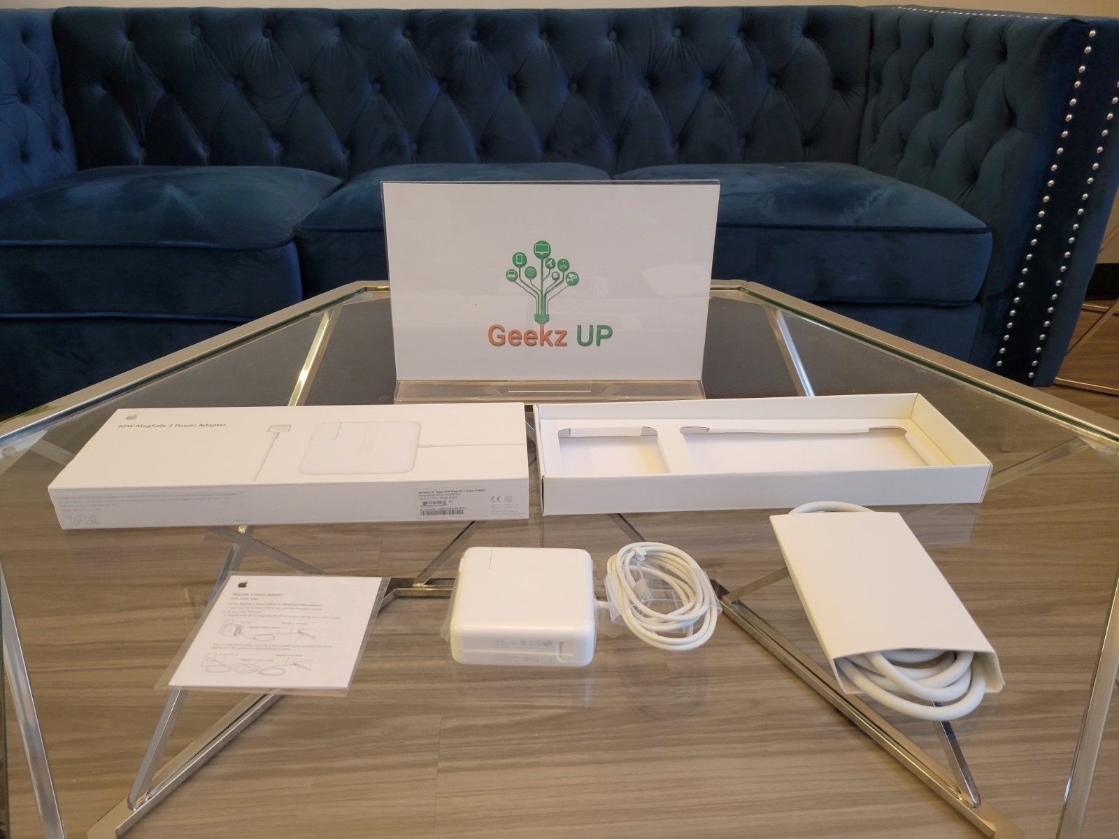 Genuine OEM 85W MagSafe 2 Adapter + 6ft Extension Cord - photo 4